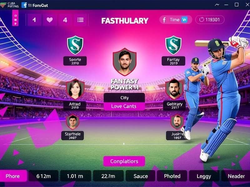 Fantasy Power11 Game Interface